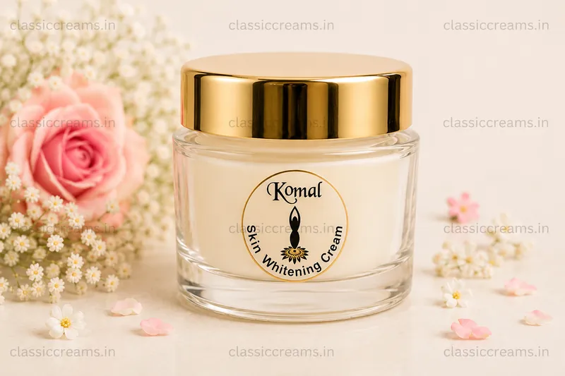 Komal White Cream